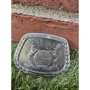 Hudepohl Beer Belt Buckle Lewis Buckles